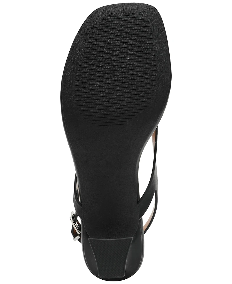 Dv Dolce Vita Women's Birdie Ankle-Strap Thong Heeled Dress Sandals
