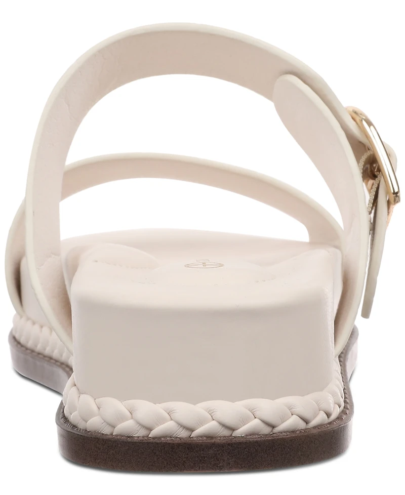 Giani Bernini Women's Gianaa Memory Foam Double Band Footbed Sandals, Created for Macy's