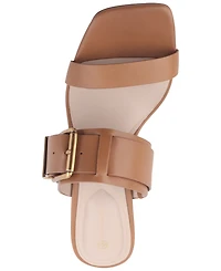 Giani Bernini Women's Hillarry Buckle Block Heel Dress Sandals, Created for Macy's