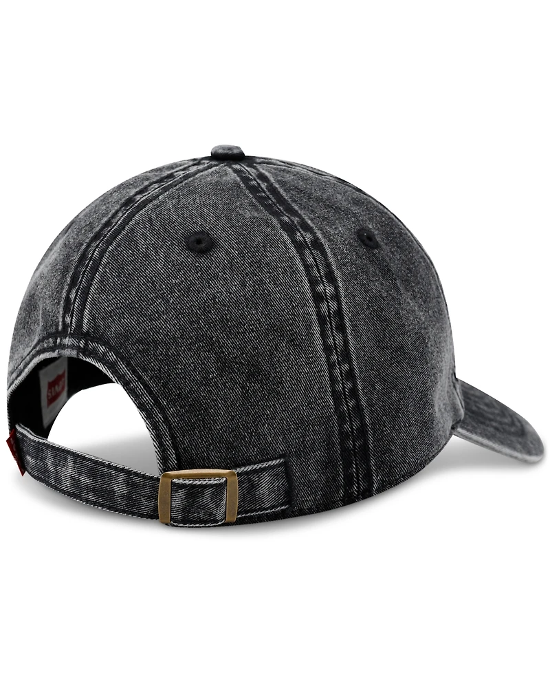 Levi's Men's Snow Washed Batwing Logo Baseball Hat