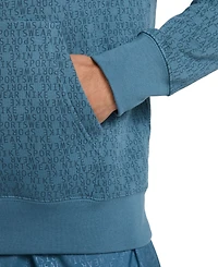 Nike Men's Club Fleece Pull-Over Monogram Hoodie