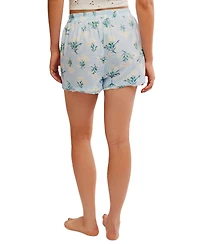 Free People Women's Day to Floral Boxer Shorts