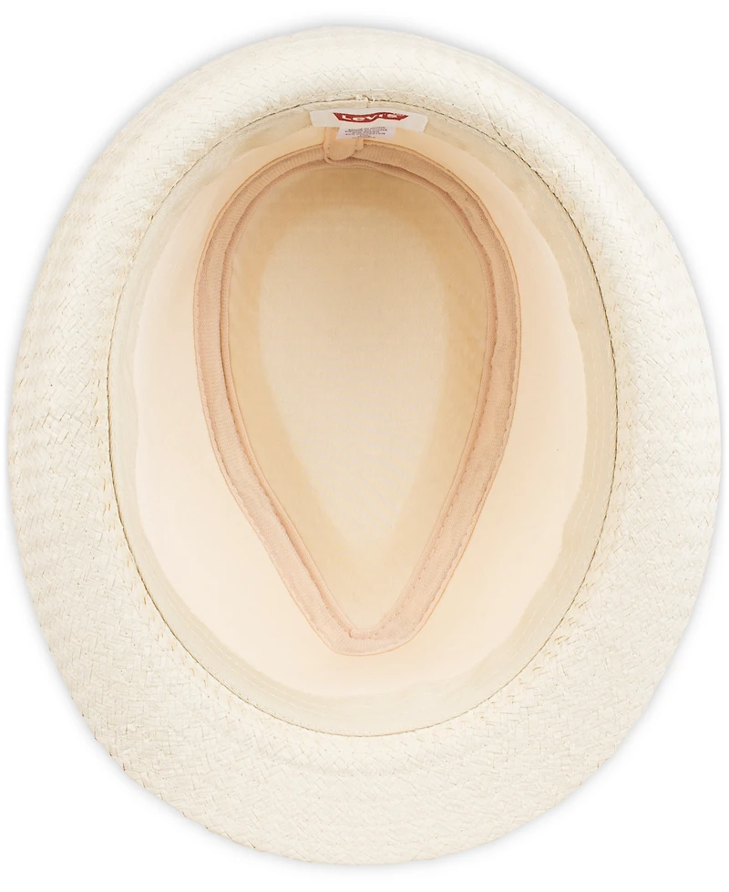 Levi's Men's Straw Fedora Hat