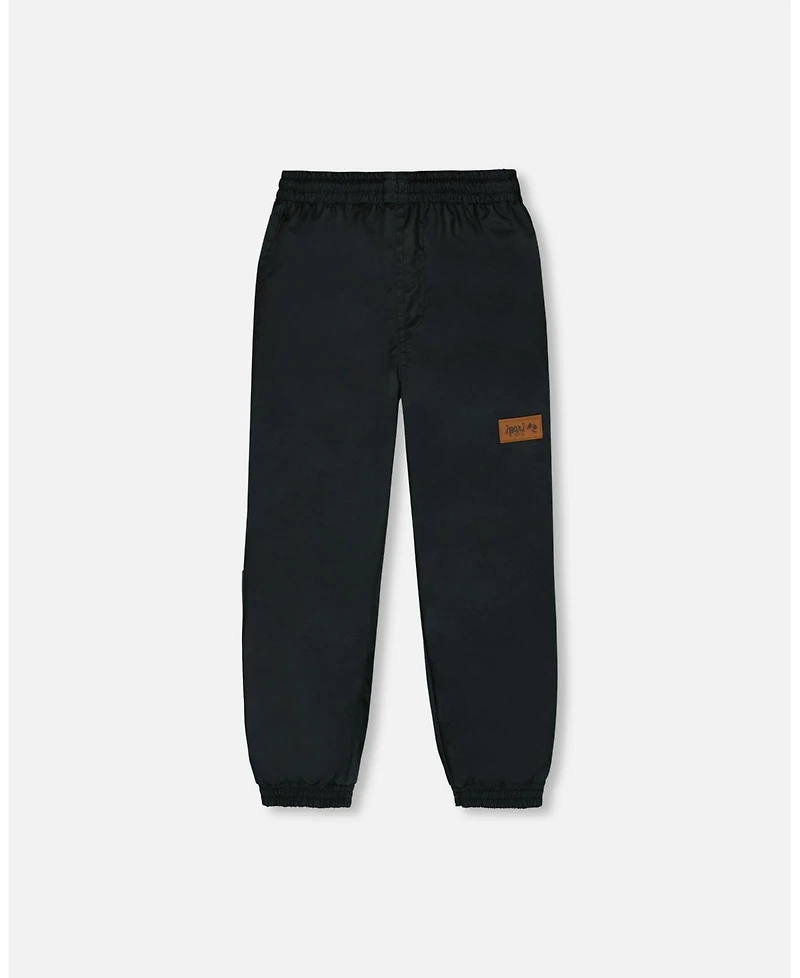 Deux par Deux Toddler Unisex Splash Pants Black - Toddler|Child