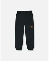 Deux par Deux Toddler Unisex Splash Pants Black - Toddler|Child