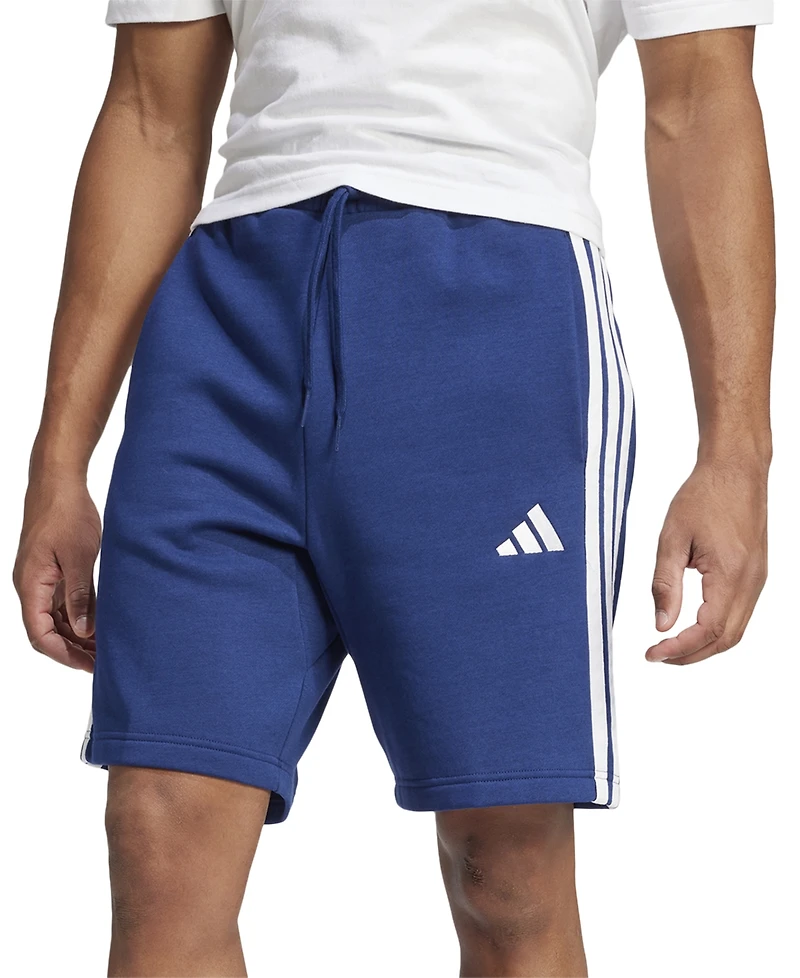 adidas Men's Essential Three Stripes Fleece Shorts