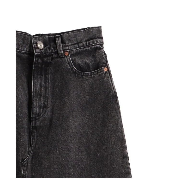 Mariana Black Denim Skirt