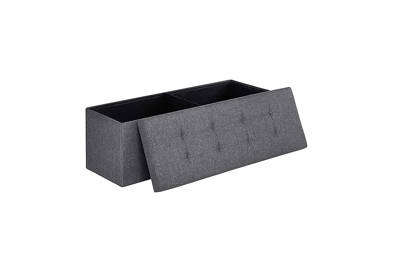 Songmics Home Folding Storage Ottoman Bench