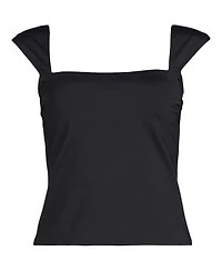 Lands' End Plus Dd-Cup Square Neck Underwire Tankini Top
