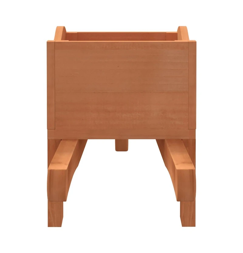 Wheelbarrow Planters 2 pcs 18.5"x5.9"x7.5" Solid Wood Fir