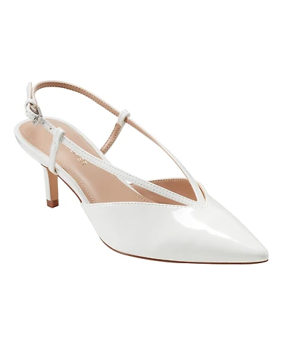 Marc Fisher Women's Avila Slingback Kitten Heel Pumps