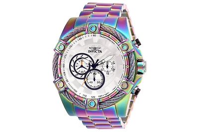 Invicta Men's 25520 Bolt Quartz Chronograph White Dial Watch