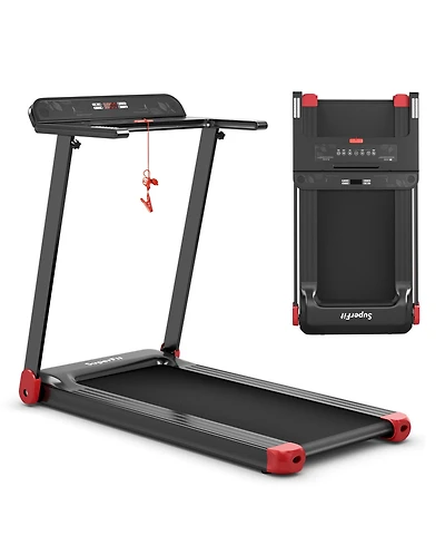 Gymax Electric Folding Treadmill Portable Cardio Running Machine w/ App Control