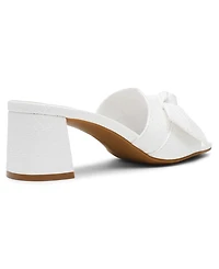 Anne Klein Women's Kizmet Knot Block Heel Dress Sandals