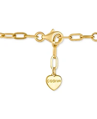 Godiva x Le Vian Diamond Heart Pendant Necklace (3/4 ct. t.w.) in 14k Yellow Gold, 17" + 2" extender
