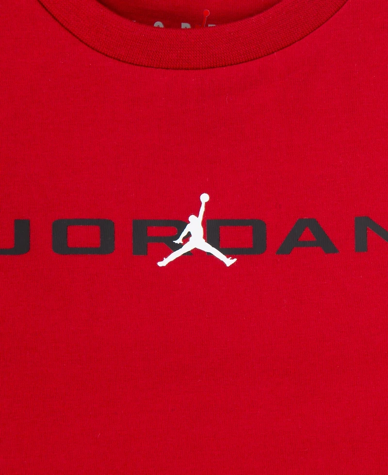 Jordan Toddler Boys 2-Piece T-Shirt and Mj Baseline Mesh Shorts Set