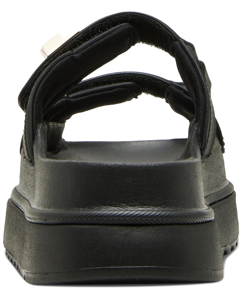 Steve Madden Women's Bigschmona Platform Slide Sandals