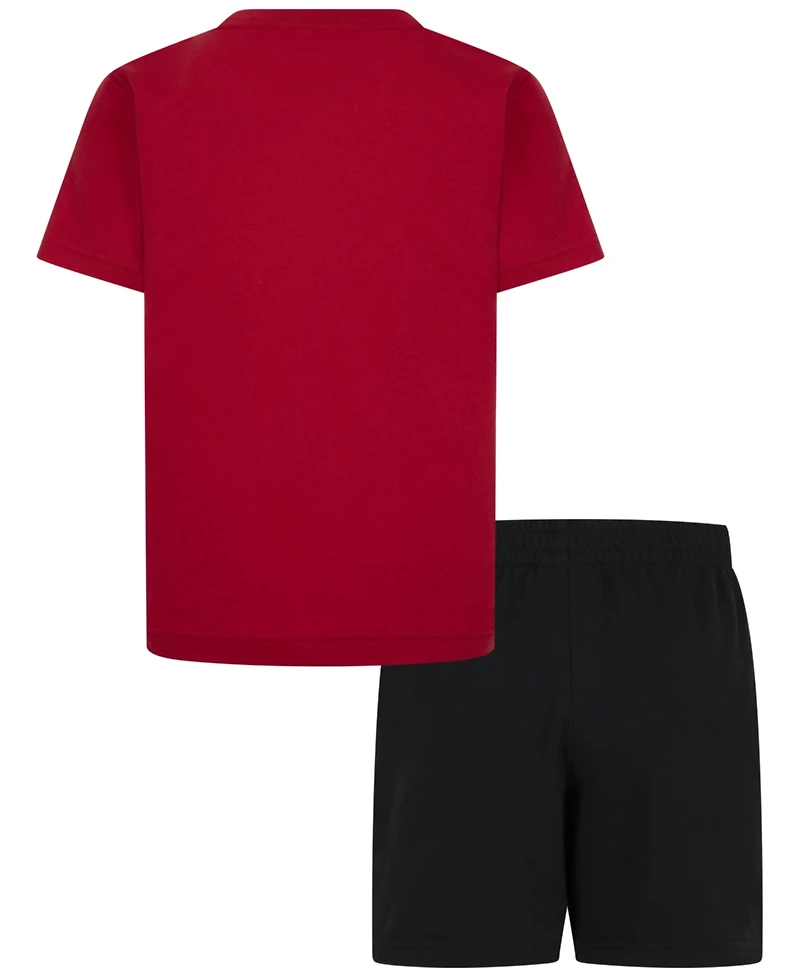 Jordan Little Boys 2-Piece 23 Flight Utility Shorts and T-Shirt Set