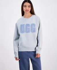 Ugg Women's The Madeline Fuzzy-Logo Crewneck Sweatshirt