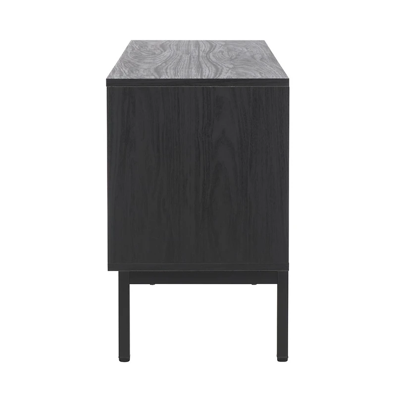 Lylia 2 Drawer Shelf Media Stand