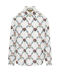 Meghan Fabulous Women's Grateful Dead Bertha Goddess Long Sleeve Shirt