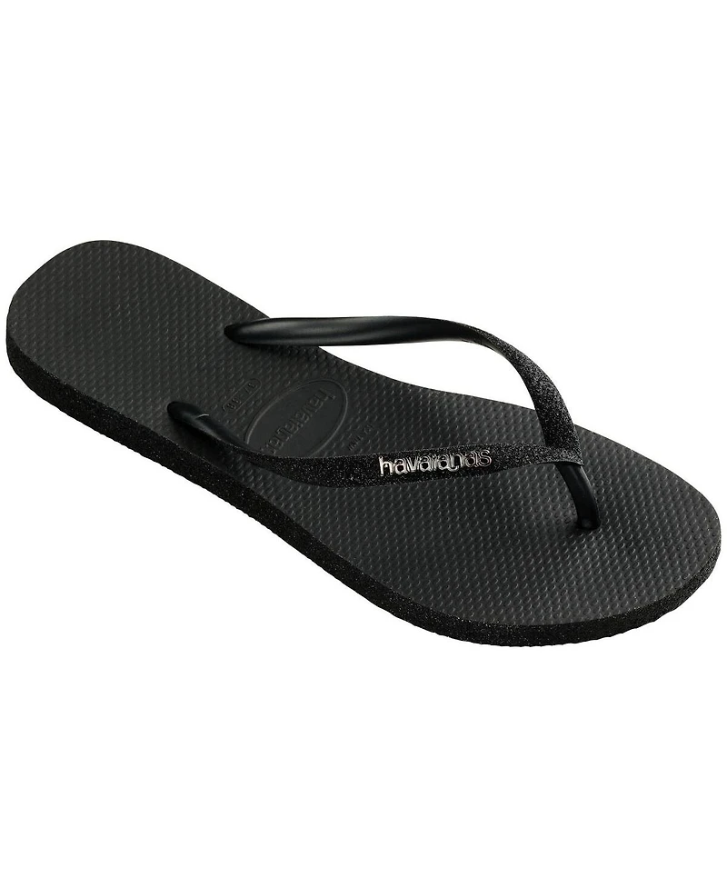 Havaianas Women's Slim Sparkle Slip On Sandals