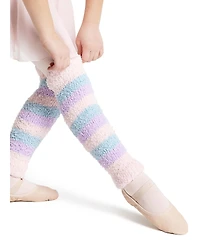 Capezio Girls Harmonie 12" Striped Pamper Legwarmer