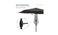 Sun Umbrella Portable Uv Protection Umbrella for Beach Patio or Outdoor Activities