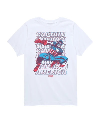 Captain America Boys 3D Graphic T-Shirt