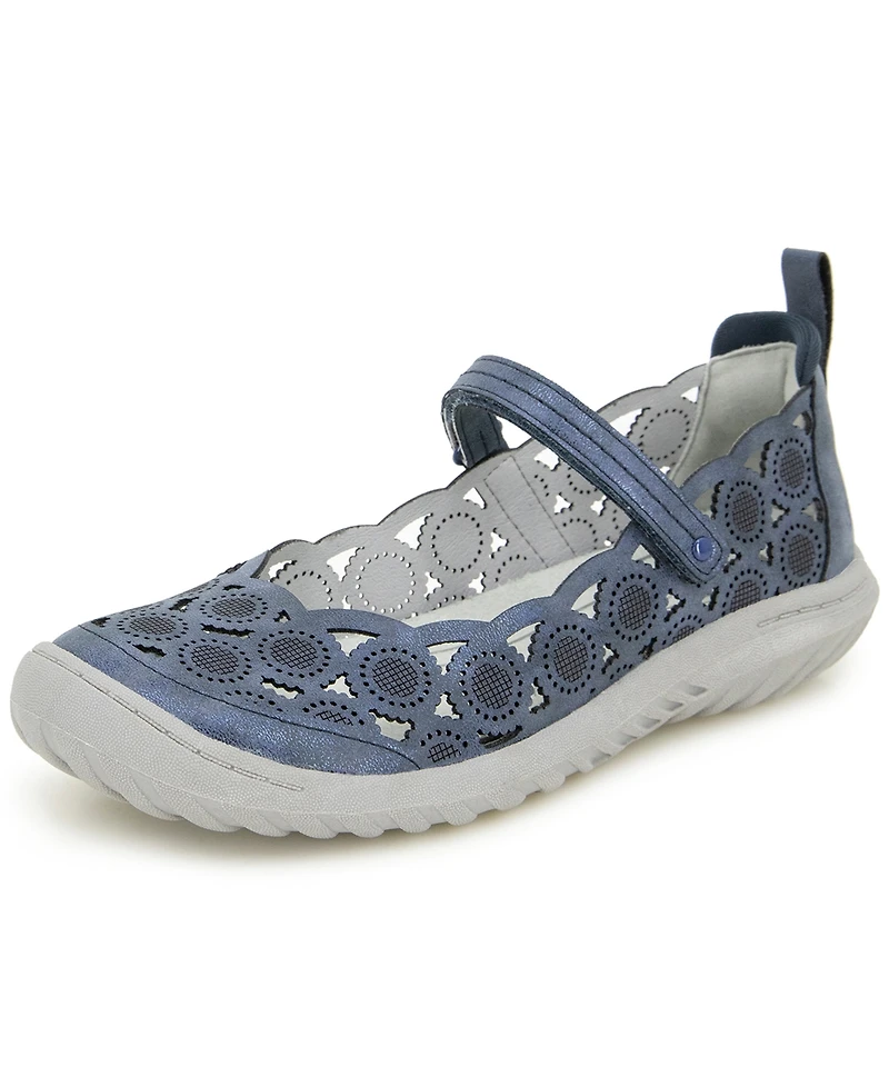 Jbu Women's Anne Casual Mary Jane Shoe