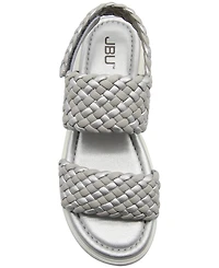 Jbu Women's Leila Wedge Sandal