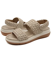 Jbu Women's Leila Wedge Sandal