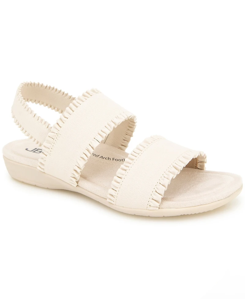 Jbu Women's Azores Casual Flat Sandal