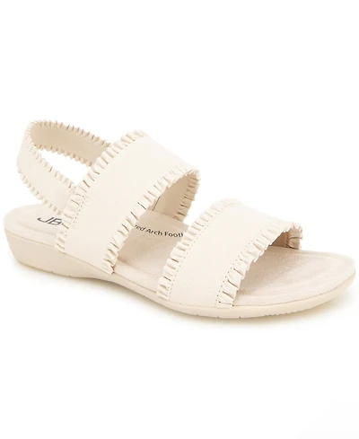 Jbu Women's Azores Casual Flat Sandal