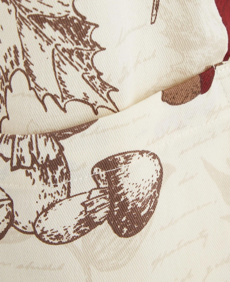 Design Imports Autumn Botanical Printed Apron