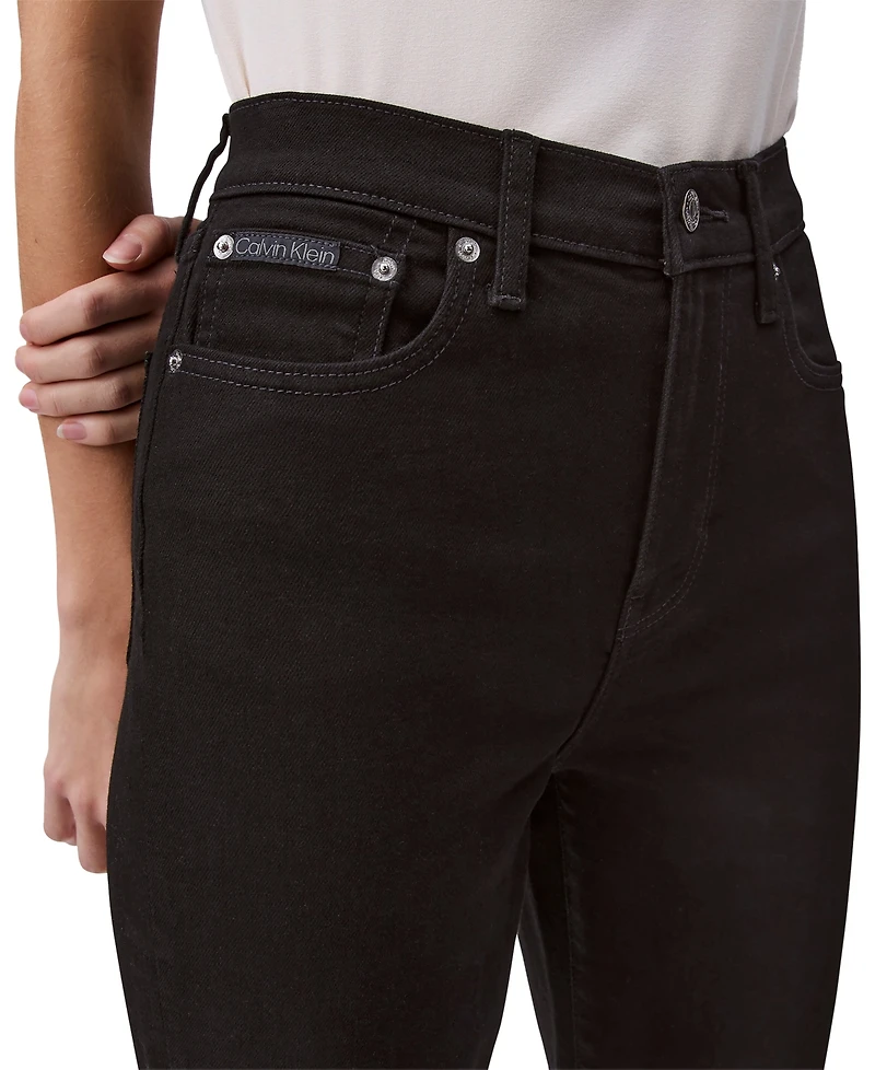 Calvin Klein Jeans Women's High-Rise Flare Stretch Jeans