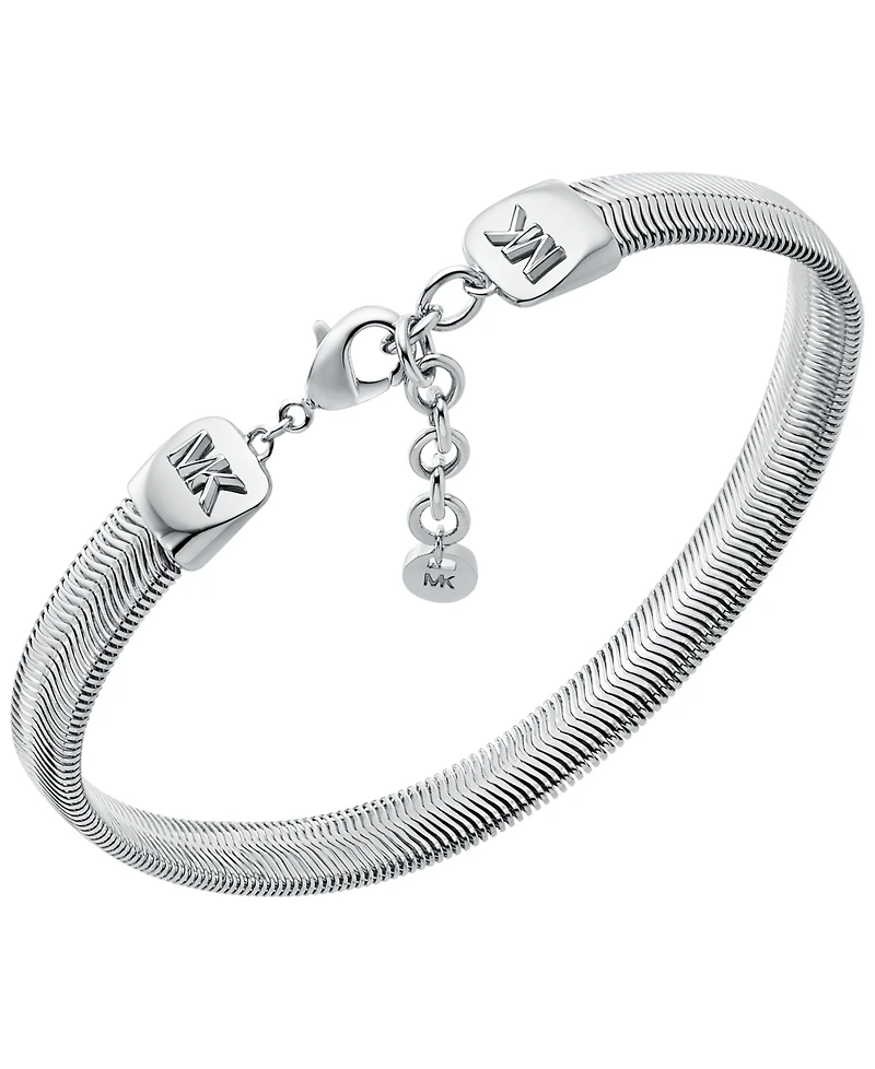 Michael Kors Chevron Snake Chain Bracelet