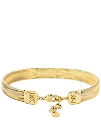 Michael Kors Chevron Snake Chain Bracelet
