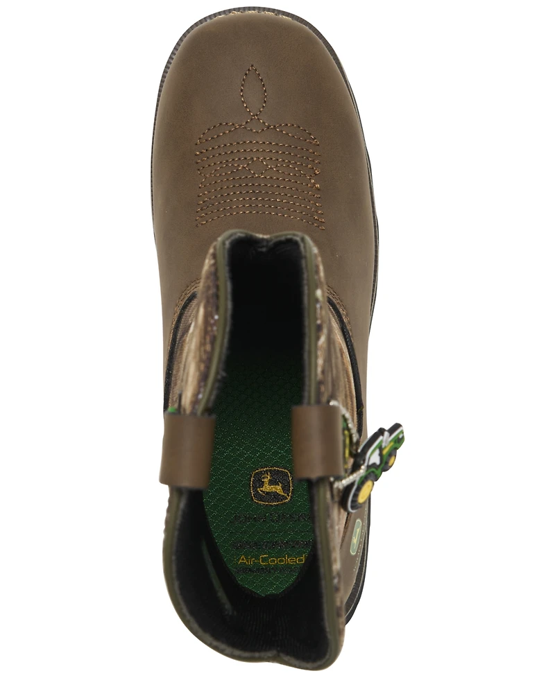 Skechers x John Deere Little Kids Rowood - Moss Canyon Waterproof Boots from Finish Line