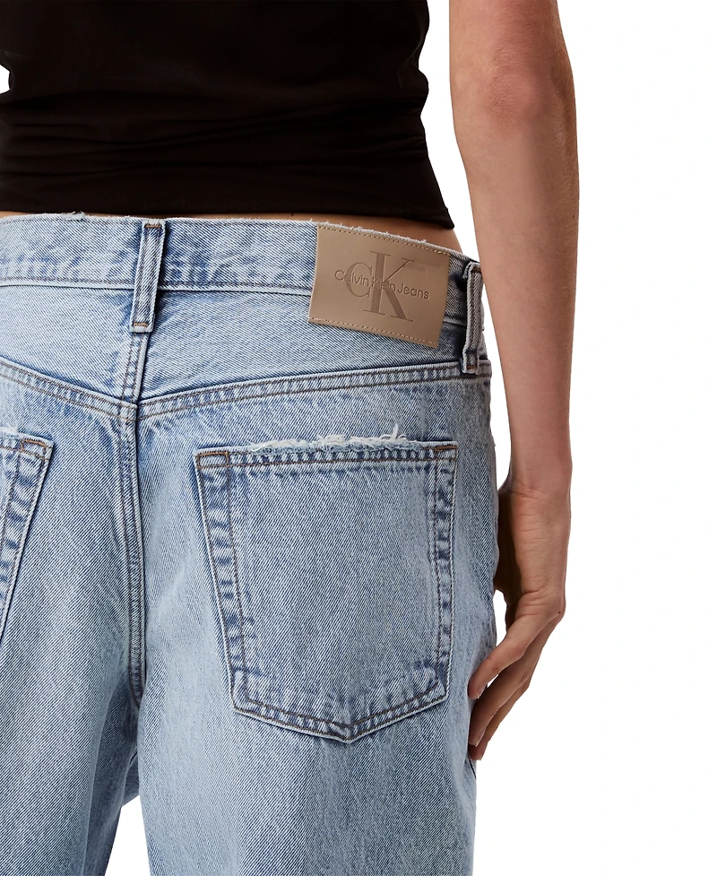 Calvin Klein Jeans Women's 90s Loose-Fit Rigid Jeans