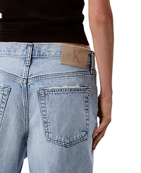 Calvin Klein Jeans Women's 90s Loose-Fit Rigid Jeans