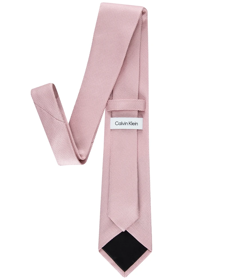 Calvin Klein Men's Coventry Solid Textured Tie