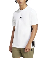 adidas Men's Essential Three-Stripes Single Jersey T-Shirt