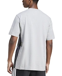 adidas Men's Essential Three-Stripes Single Jersey T-Shirt