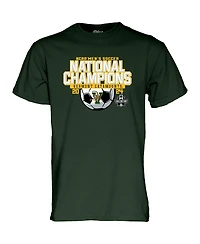 Blue 84 Men's Green Vermont Catamounts 2024 Ncaa Soccer National Champions T-Shirt