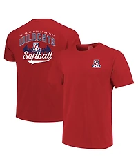 Image One Men's Red Arizona Wildcats Softball Walk Off T-Shirt