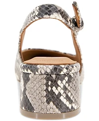 Gentle Souls Women's Georgia Slingback Block-Heel Pumps