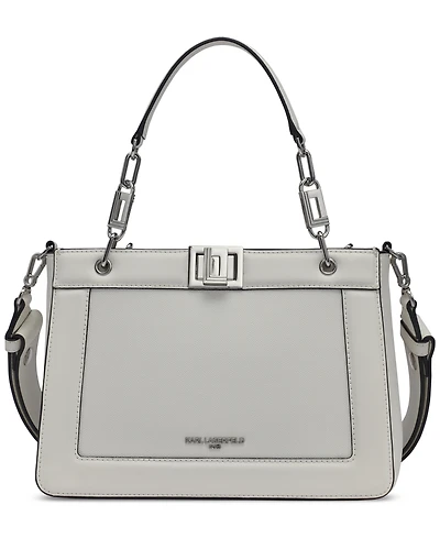 Karl Lagerfeld Paris Ivette Leather Satchel