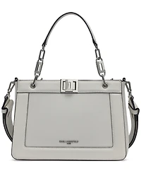 Karl Lagerfeld Paris Ivette Leather Satchel