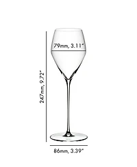 Riedel Veloce Champagne Glasses, Set of 2